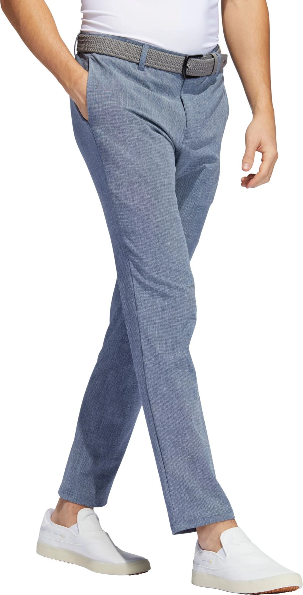 Adidas Men's Crosshatch Golf Pants Black 6 Adidas Men's Crosshatch Golf Pants Black - Image 4