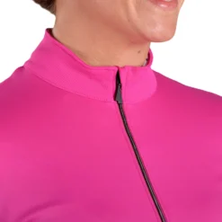 SwingDish Women's Kendal Full Zip Golf Jacket Pink -Golf Apparel Shop unnamed file 10008