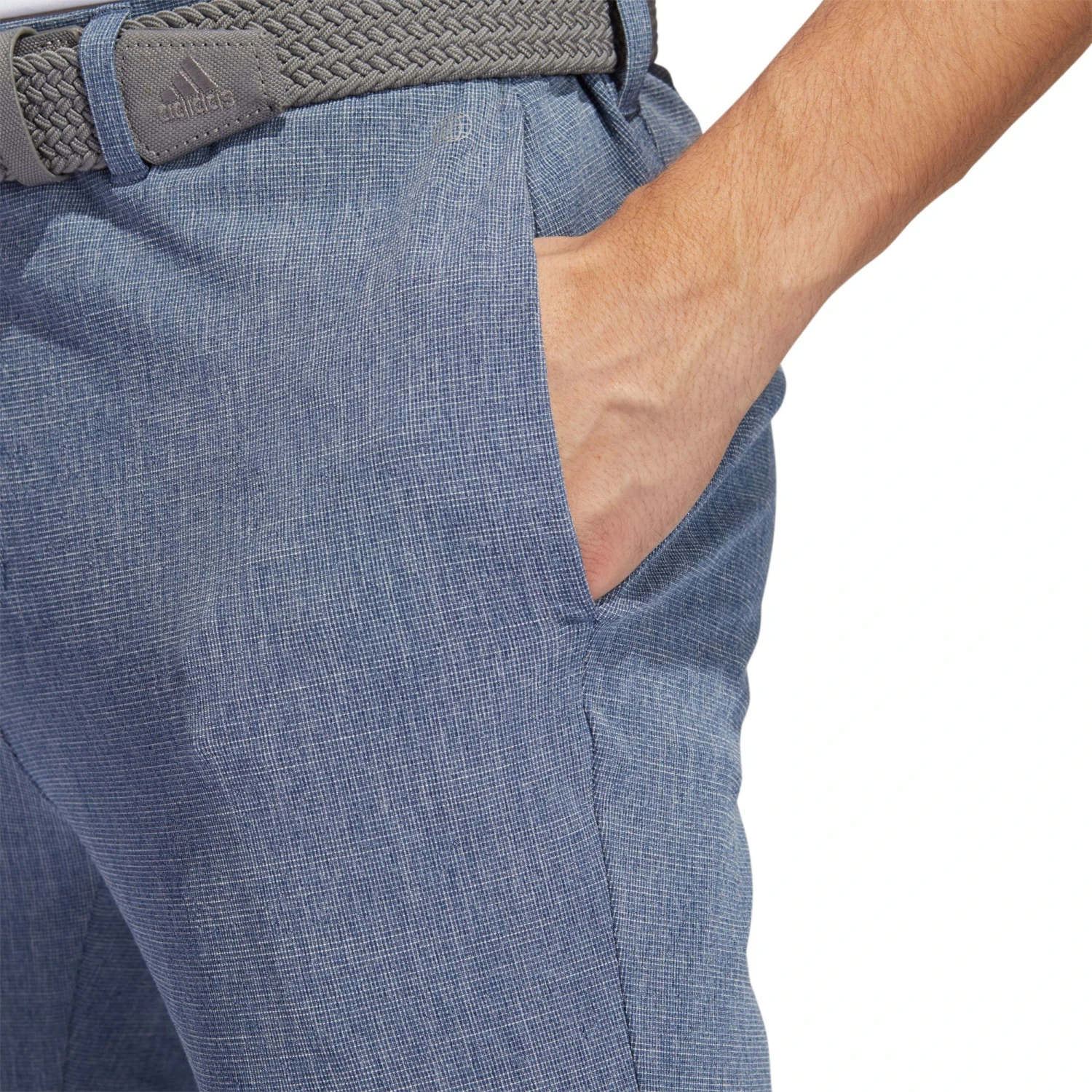 Adidas Men's Crosshatch Golf Pants Black 7 Adidas Men's Crosshatch Golf Pants Black - Image 5