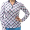 SanSoleil Women's SolCool Printed 1/4 Zip Golf Pullover Morning Glory Fuchsia 1 SanSoleil Women's SolCool Printed 1/4 Zip Golf Pullover Morning Glory Fuchsia -Golf Apparel Shop unnamed file 10017