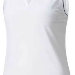 PUMA Women's Mattr Sprinter Sleeveless Golf Polo Puma Black Heather