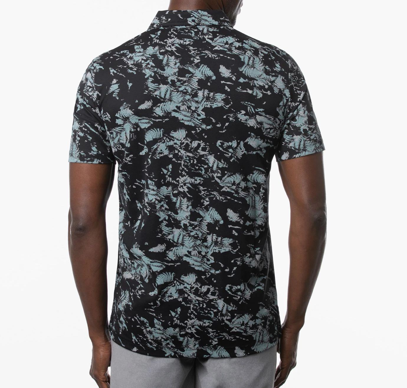 TravisMathew Men's Alley Oop Golf Polo Black 4 TravisMathew Men's Alley Oop Golf Polo Black - Image 2