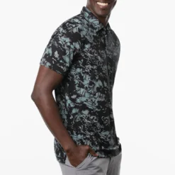 TravisMathew Men's Alley Oop Golf Polo Black 8 TravisMathew Men's Alley Oop Golf Polo Black -Golf Apparel Shop unnamed file 10054