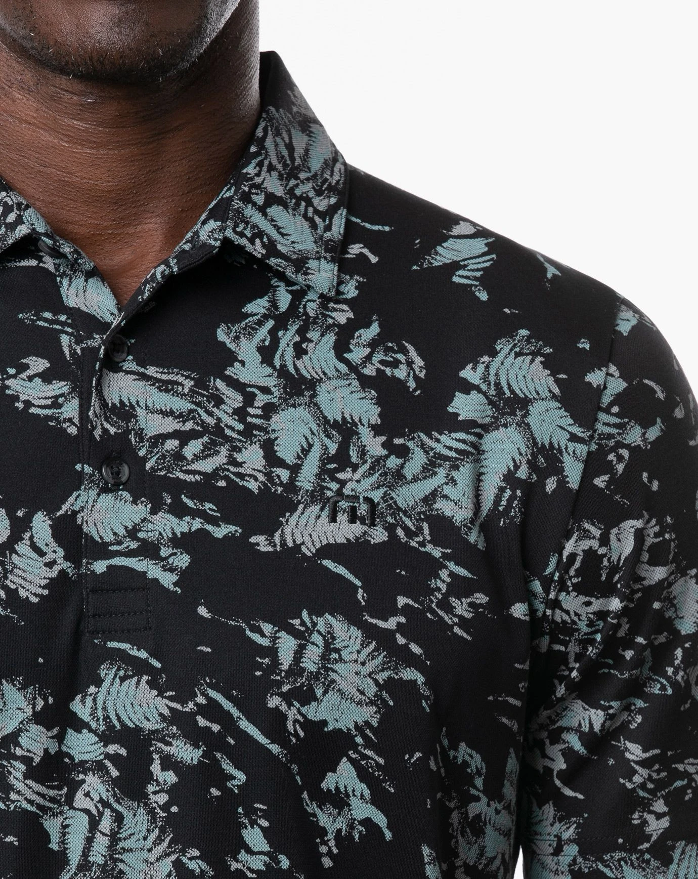 TravisMathew Men's Alley Oop Golf Polo Black 6 TravisMathew Men's Alley Oop Golf Polo Black - Image 4