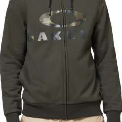 Oakley Men's Bark Full Zip Hoodie Blackout