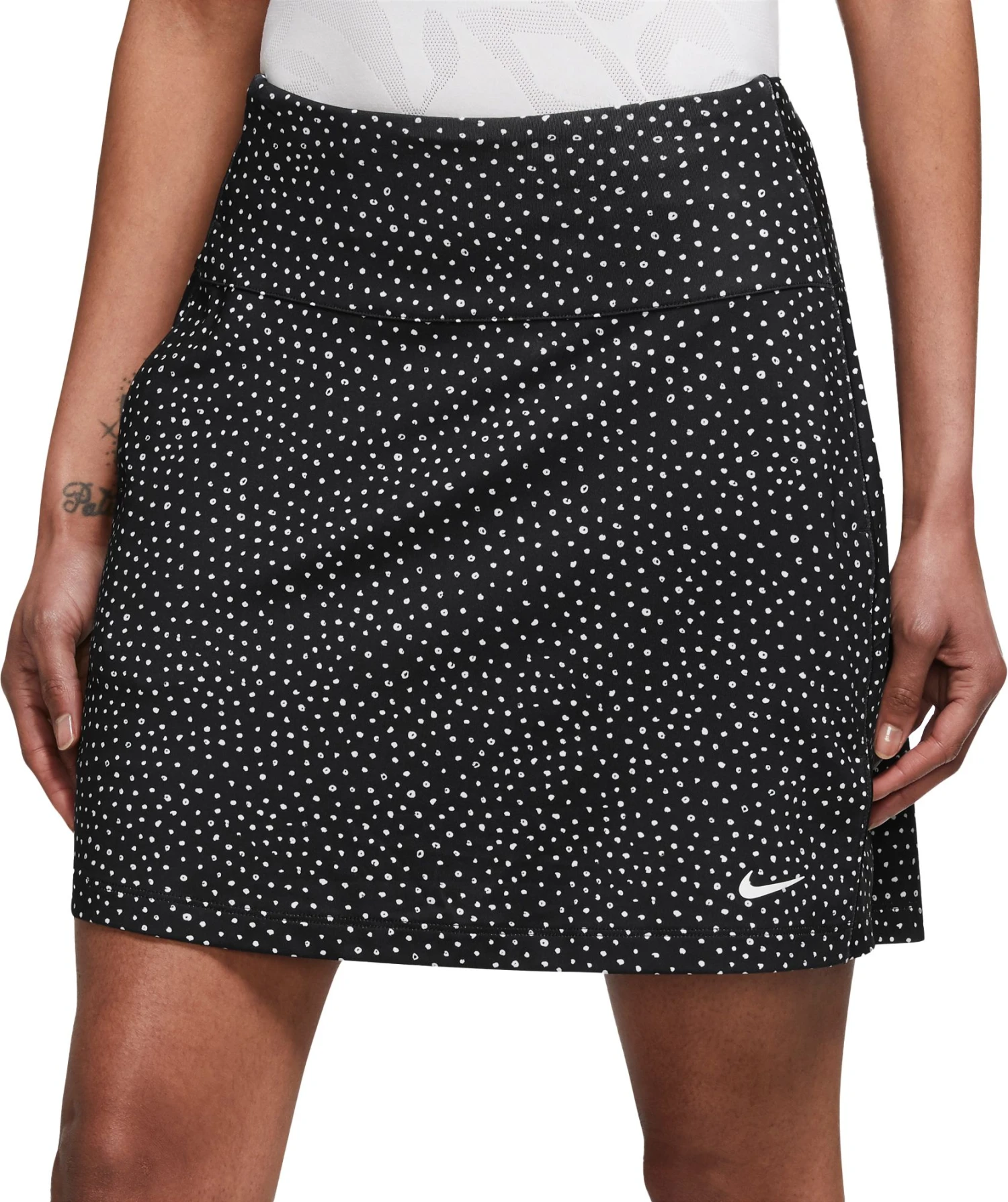 Nike Women's UV Victory 17" Skort Black/white 3 Nike Women's UV Victory 17" Skort Black/white