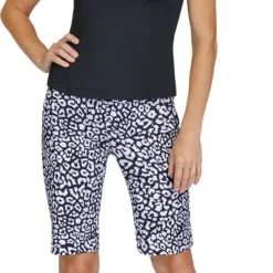 Tail Women's Short Sleeve Genesis Top Onyx -Golf Apparel Shop unnamed file 10108