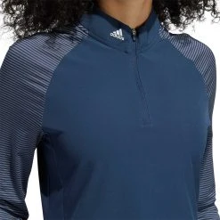 Adidas Women's UPF 50 Long Sleeve Golf Dress Black -Golf Apparel Shop unnamed file 1012