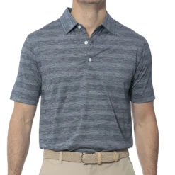 Dunning Men's Livingston Jersey Golf Polo Polar