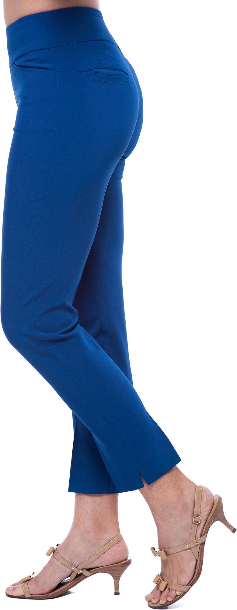 IBKUL Women's Ankle Length Golf Pants Navy 5 IBKUL Women's Ankle Length Golf Pants Navy - Image 3