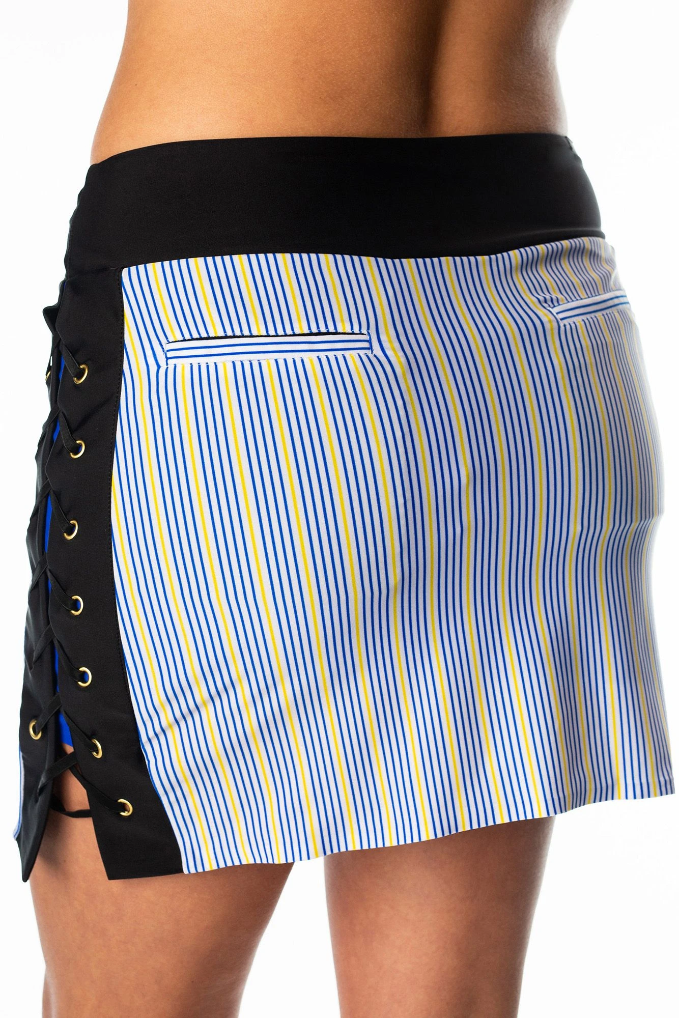 SwingDish Women's Zoey Striped 17.5'' Golf Skort 4 SwingDish Women's Zoey Striped 17.5'' Golf Skort - Image 2