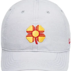 Black Clover Men's New Mexico Flag Cloud Golf Hat Grey