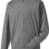 FootJoy Men's Half-Zip Golf Pullover Charcoal Heather 2 FootJoy Men's Half-Zip Golf Pullover Charcoal Heather -Golf Apparel Shop unnamed file 10261