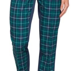 Lady Hagen Women's Colorblock Plaid Golf Pants Leaderboard Green Plaid