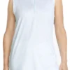 Puma Women's CLOUDSPUN Jungle Sleeveless Golf Polo Soothing Sea/bright White -Golf Apparel Shop unnamed file 10272