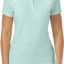 Nancy Lopez Golf Nancy Lopez Women's Grace Golf Polo Mist