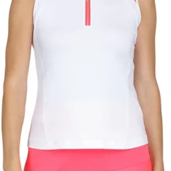 Tail Women's Delaine Sleeveless Golf Polo Chalk