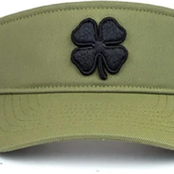 Black Clover Men's Premier Golf Visor Black/white