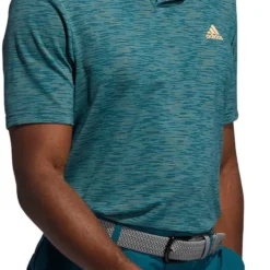 Adidas Men's HEAT.RDY Broken Stripe Golf Polo Wild Teal/acid Mint/orang 9 Adidas Men's HEAT.RDY Broken Stripe Golf Polo Wild Teal/acid Mint/orang -Golf Apparel Shop unnamed file 10321