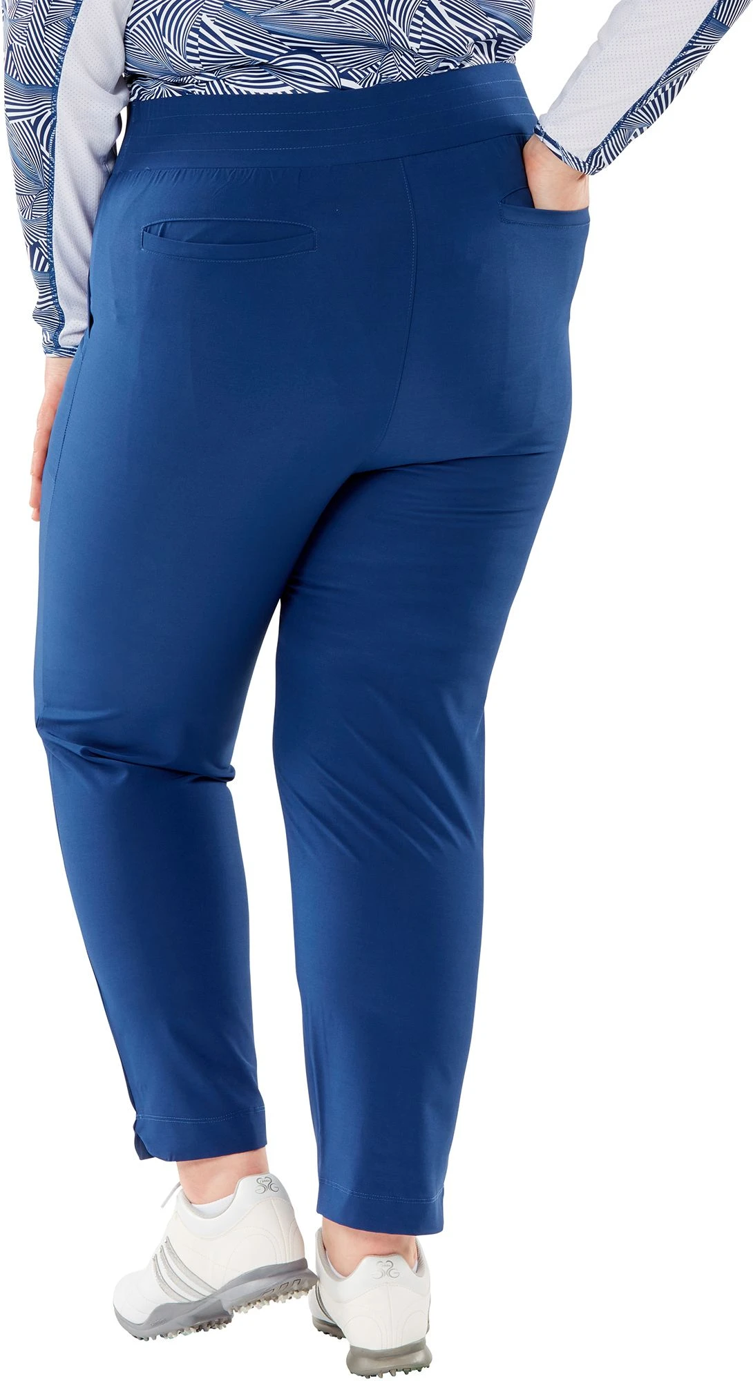 Nancy Lopez Golf Nancy Lopez Women's Ace Golf Capris Silver 6 Nancy Lopez Golf Nancy Lopez Women's Ace Golf Capris Silver - Image 4