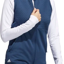 Adidas Women's Primegreen COLD.RDY Full Zip Golf Vest Crew Navy 9 Adidas Women's Primegreen COLD.RDY Full Zip Golf Vest Crew Navy -Golf Apparel Shop unnamed file 10372