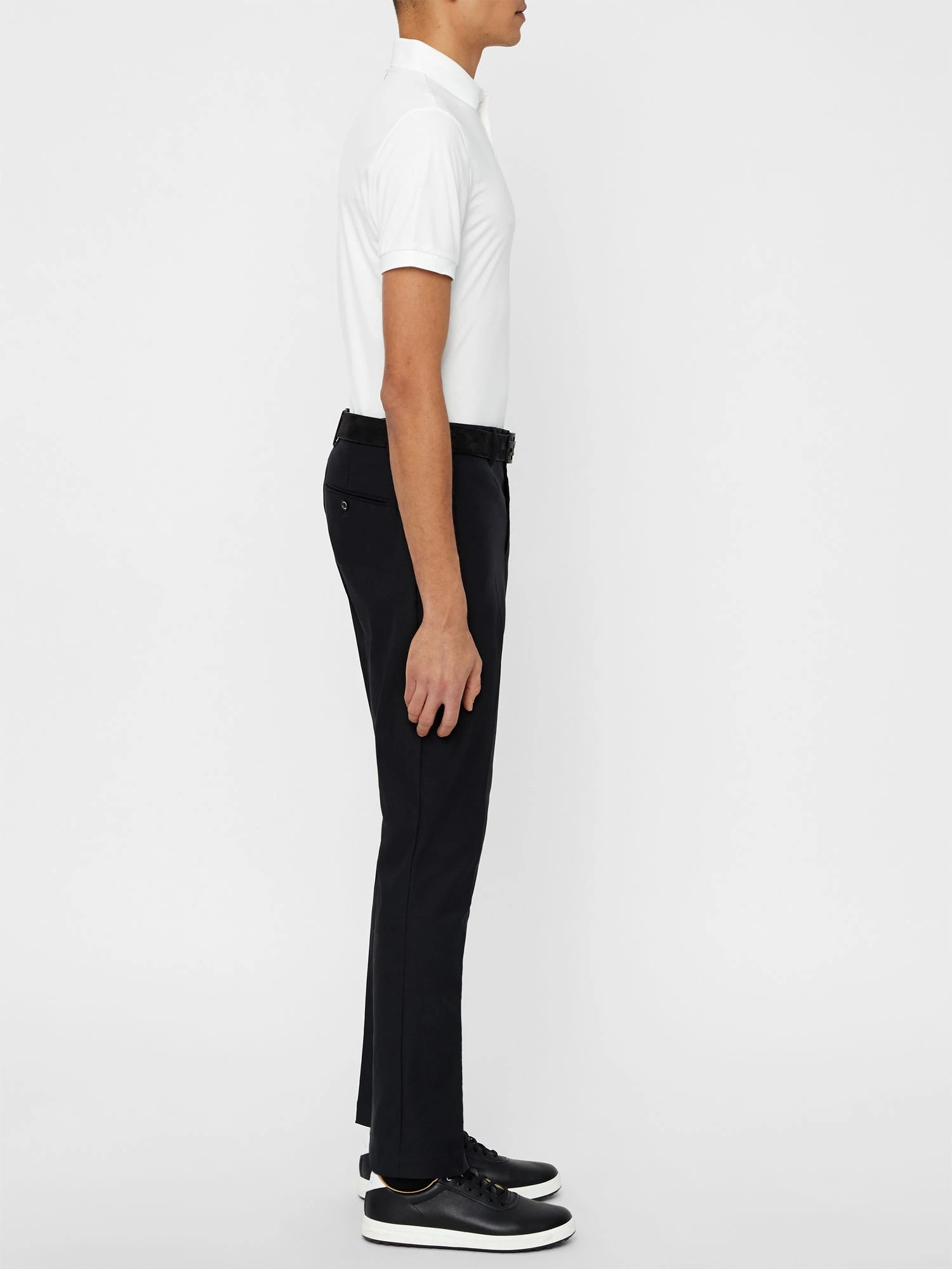 J.Lindeberg Men's Tour Tech Jersey Golf Polo White 5 J.Lindeberg Men's Tour Tech Jersey Golf Polo White - Image 3