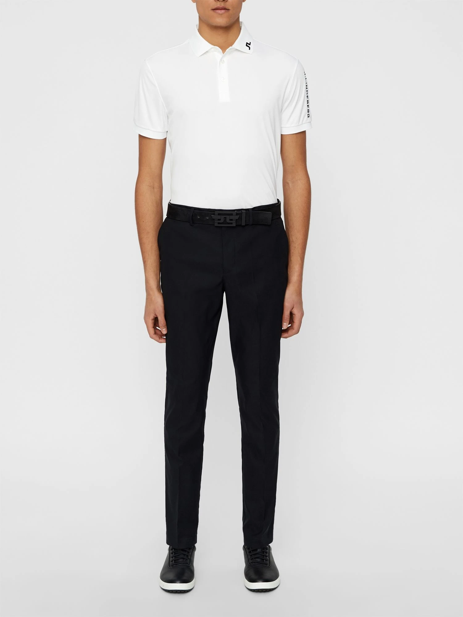 J.Lindeberg Men's Tour Tech Jersey Golf Polo White 6 J.Lindeberg Men's Tour Tech Jersey Golf Polo White - Image 4