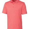 Cutter & Buck Men's Forge Heather Golf Polo Seaweed Heather