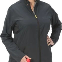 Nancy Lopez Golf Nancy Lopez Women's Compass Full-zip Golf Jacket Black