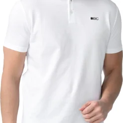 Black Clover Men's Link Golf Polo White