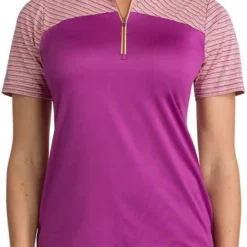 Antigua Women's Switch Golf Polo Boysenberry Multi