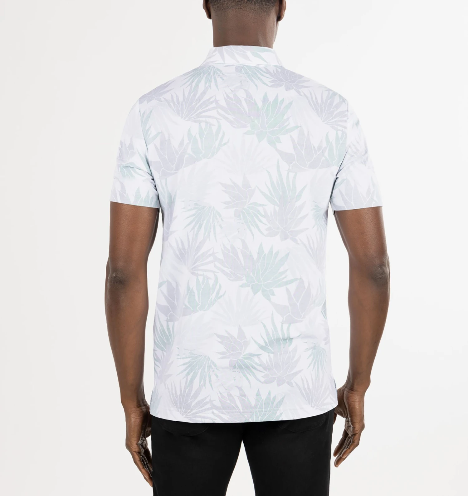 TravisMathew Men's Mogul Golf Polo White 4 TravisMathew Men's Mogul Golf Polo White - Image 2