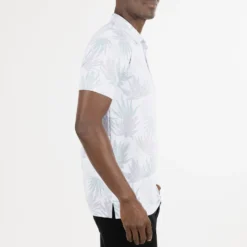 TravisMathew Men's Mogul Golf Polo White 8 TravisMathew Men's Mogul Golf Polo White -Golf Apparel Shop unnamed file 10465