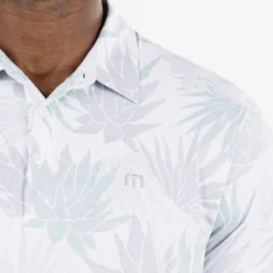 TravisMathew Men's Mogul Golf Polo White 9 TravisMathew Men's Mogul Golf Polo White -Golf Apparel Shop unnamed file 10466