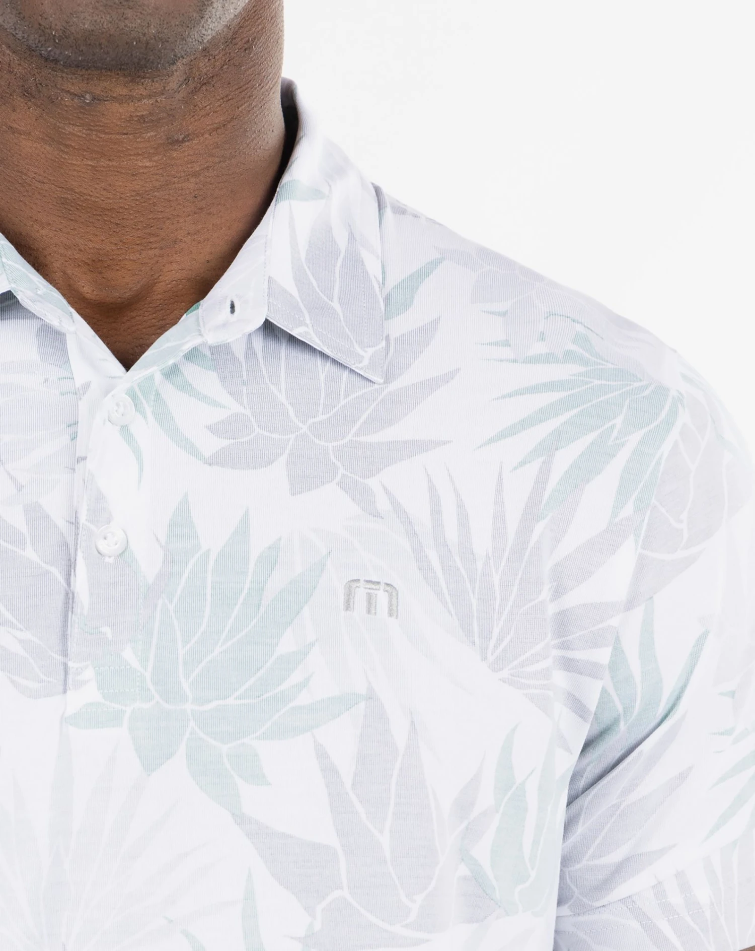 TravisMathew Men's Mogul Golf Polo White 6 TravisMathew Men's Mogul Golf Polo White - Image 4