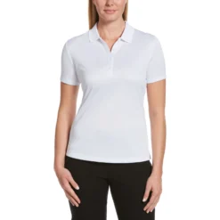 Callaway Women's Swing Tech Short Sleeve Golf Polo Peacoat