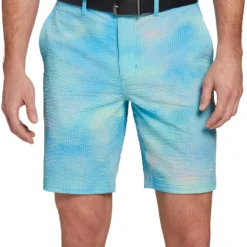 Original Penguin Men's Tie Dye 8" Golf Shorts Cloisonne