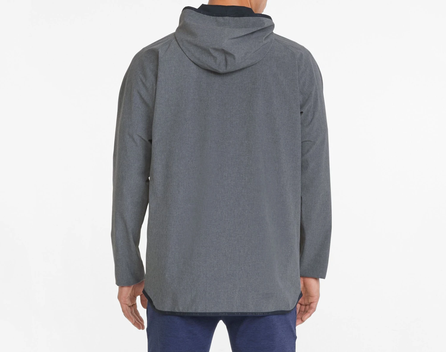 PUMA Men's PUMA X PTC Hooded Golf Jacket Navy Blazer Heather 5 PUMA Men's PUMA X PTC Hooded Golf Jacket Navy Blazer Heather - Image 3