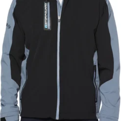 Callaway Men's Full Zip Waterproof Golf Jacket Caviar