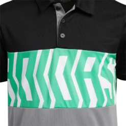 Adidas Boys Print Block Primegreen Polo Shirt For Boys' Black/semi Screaming Grn 9 Adidas Boys Print Block Primegreen Polo Shirt For Boys' Black/semi Screaming Grn -Golf Apparel Shop unnamed file 10547