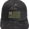 Black Clover Men's Black Multi-Camo Clover Nation Golf Hat -Golf Apparel Shop unnamed file 10554