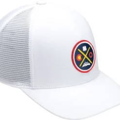 Black Clover Men's Colorado Vibe Snapback Golf Hat White -Golf Apparel Shop unnamed file 10561