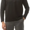 Sansoleil Men's SolCool 1/4 Zip Golf Pullover Black/gray -Golf Apparel Shop unnamed file 10570