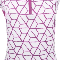 Nancy Lopez Golf Nancy Lopez Women's Vixen Sleeveless Polo Iris Multi