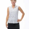 SanSoleil Women's SolTek ICE Sleeveless Mock On The Rocks 1 SanSoleil Women's SolTek ICE Sleeveless Mock On The Rocks -Golf Apparel Shop unnamed file 10572