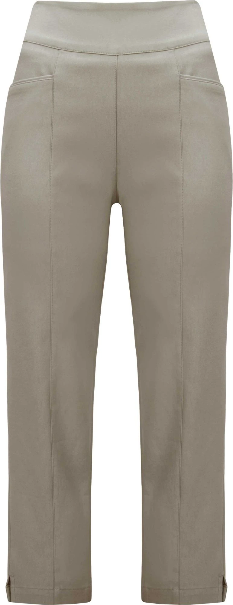 Nancy Lopez Golf Nancy Lopez Women's Pully Golf Capris – Extended Sizes Khaki 3 Nancy Lopez Golf Nancy Lopez Women's Pully Golf Capris – Extended Sizes Khaki
