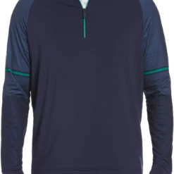 Callaway Men's Textured Fleece 1/4 Zip Golf Pullover Peacoat