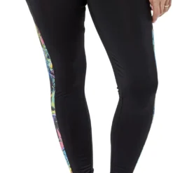 Nancy Lopez Golf Nancy Lopez Women's Power Leggings Black Multi