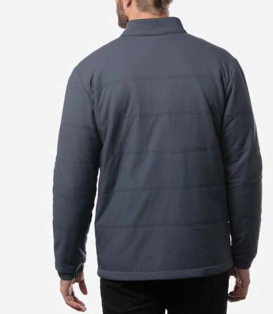 TravisMathew Men's Interlude Puffer Golf Jacket Black 3 TravisMathew Men's Interlude Puffer Golf Jacket Black - Image 2