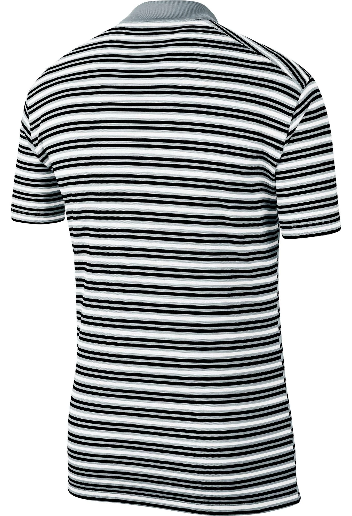 Nike Men's Dri-FIT Victory Striped Golf Polo White/black 4 Nike Men's Dri-FIT Victory Striped Golf Polo White/black - Image 2